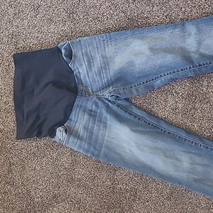 Liz Lange boot cut maternity jeans